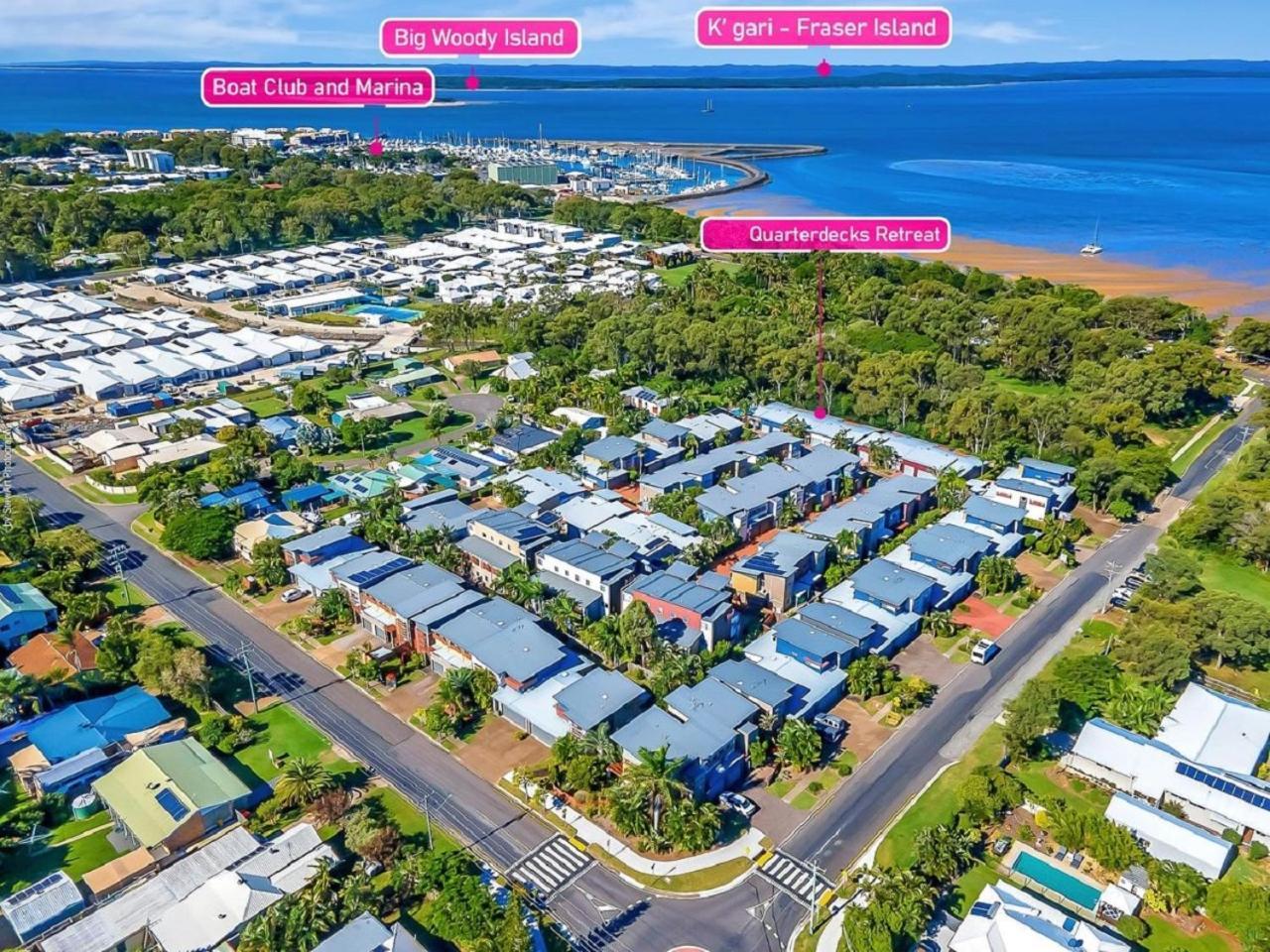 Quarterdecks Retreat Villa Urangan Kültér fotó